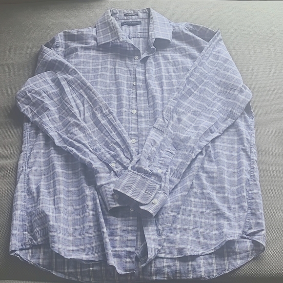 Tommy Slim Fit-Stretch Blue Multi XL/34 - Picture 2 of 4